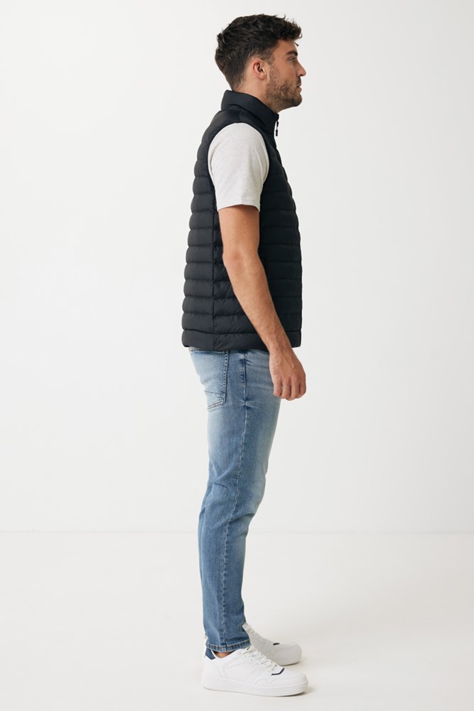 Iqoniq Meru Herren Bodywarmer aus recyceltem Polyester