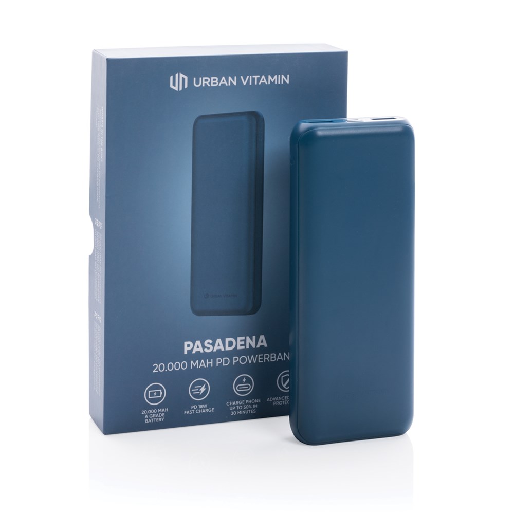 Urban Vitamin Pasadena 20.000mAh 18W PD Powerbank